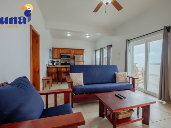 Top Floor 1BR/1BA Condo for Sale in Ambergris Caye