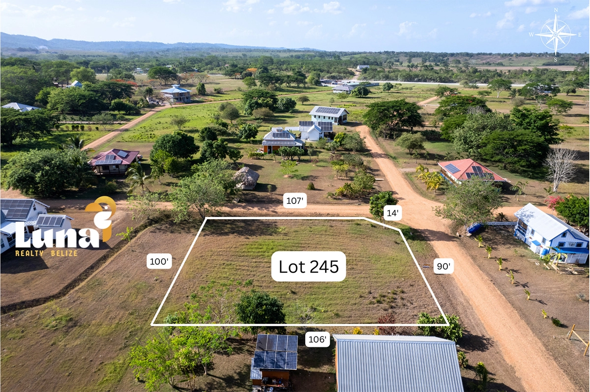 Corner Lot for Sale in Santa Familia, Cayo