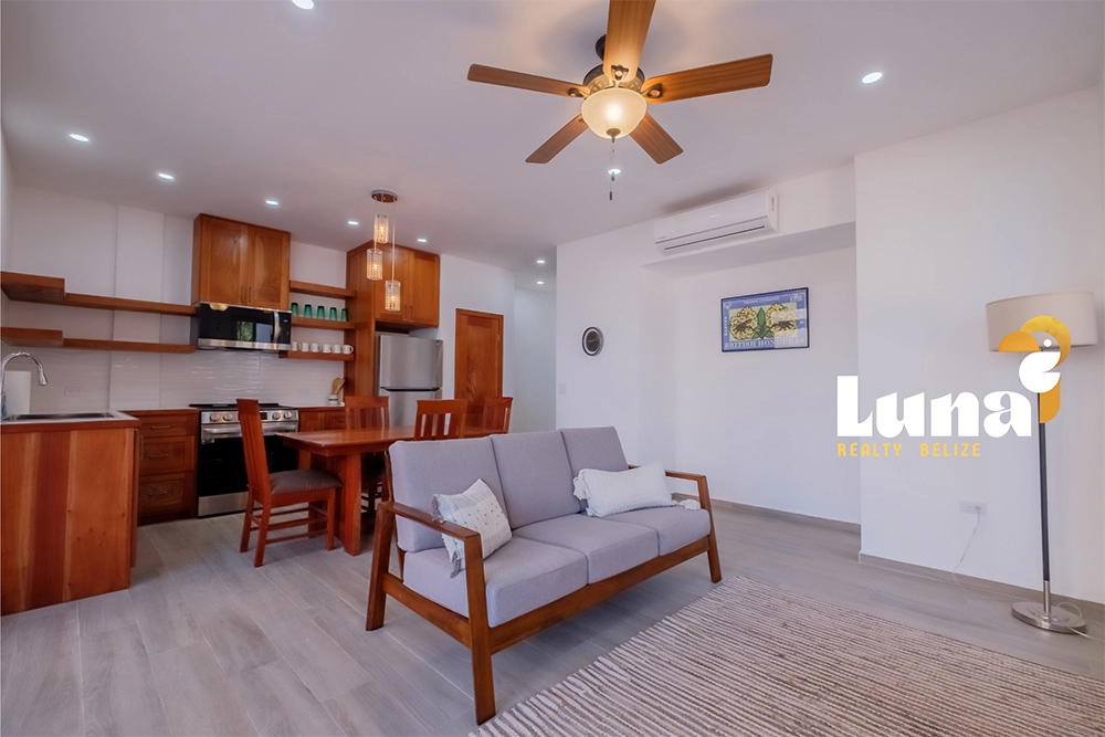 Modern 1BR Condo at Ruby Villas, Caye Caulker with Ocean Views