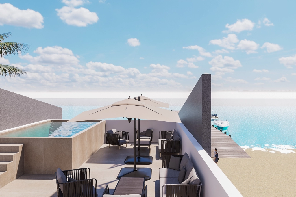 Stingray Reef - Rendering - Butterfly Ray - 1st North